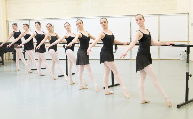 Adult Ballet class gallery photo at En Pointe Theatre Arts Cardiff