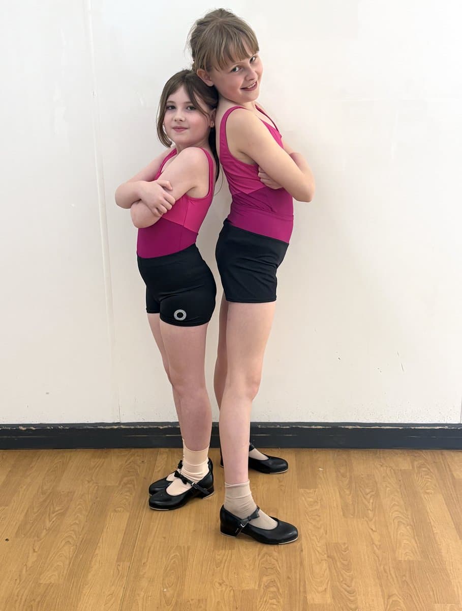 Tap class at En Pointe Theatre Arts Cardiff, photo 1