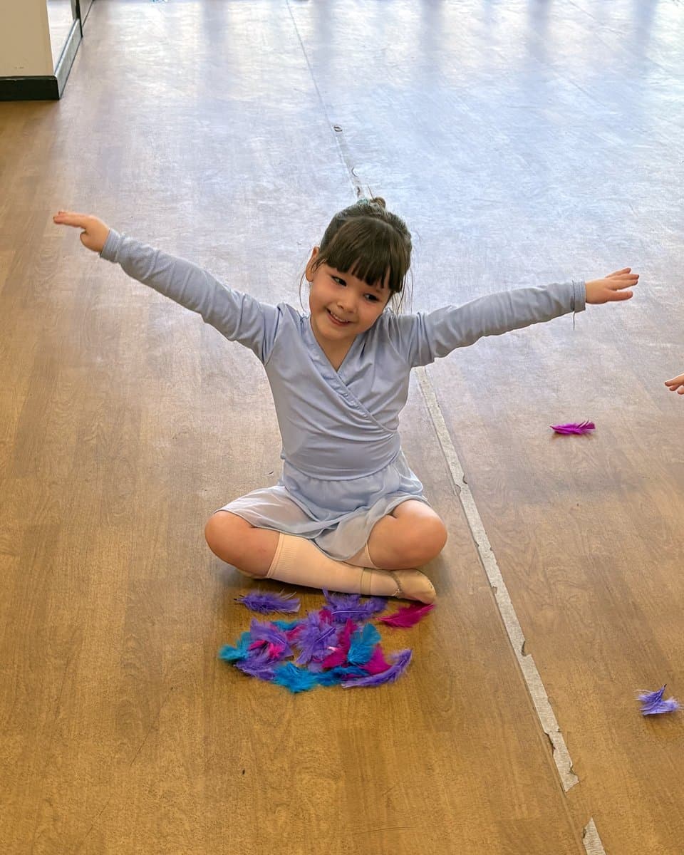 Progressing Ballet Technique class at En Pointe Theatre Arts Cardiff, photo 3